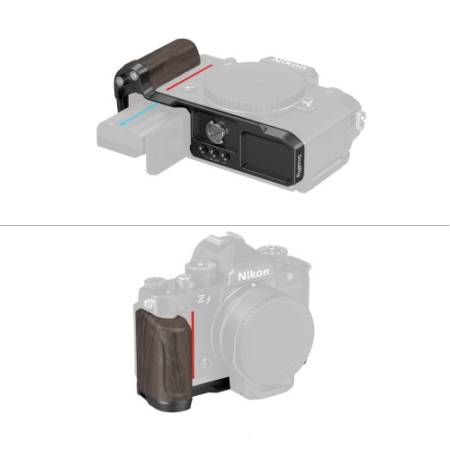 SmallRig 4801 - płytka i uchwyt, z bliska